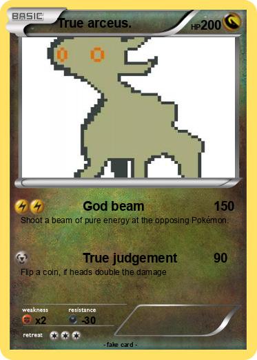 Pokemon True arceus.