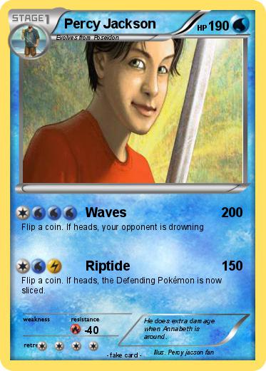 Pokemon Percy Jackson