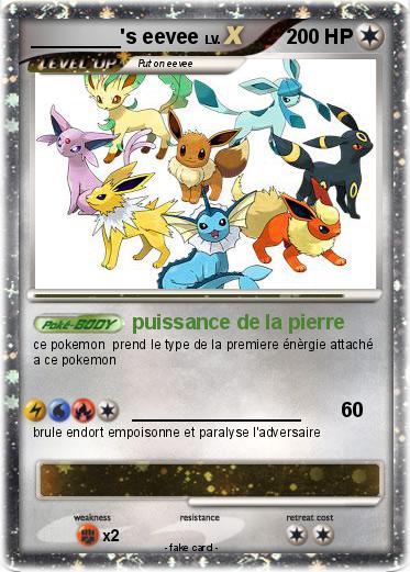 Pokemon ________'s eevee