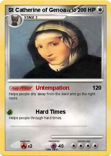 Pokemon St Catherine of Genoa