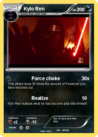 Pokemon Kylo Ren