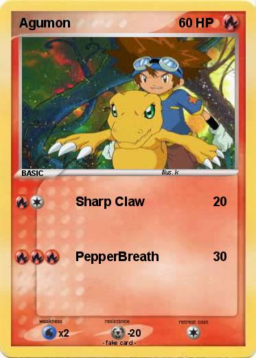 Pokemon Agumon