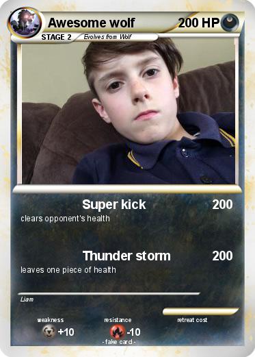 Pokemon Awesome wolf