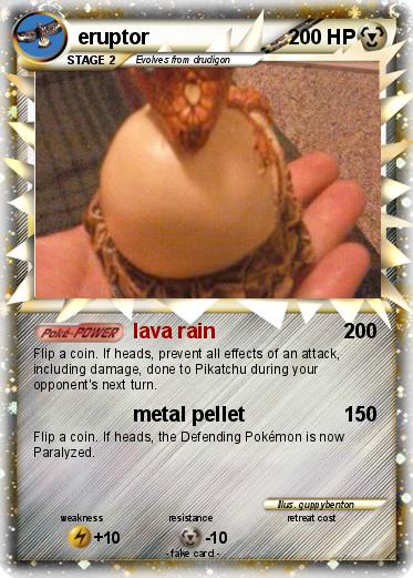 Pokemon eruptor