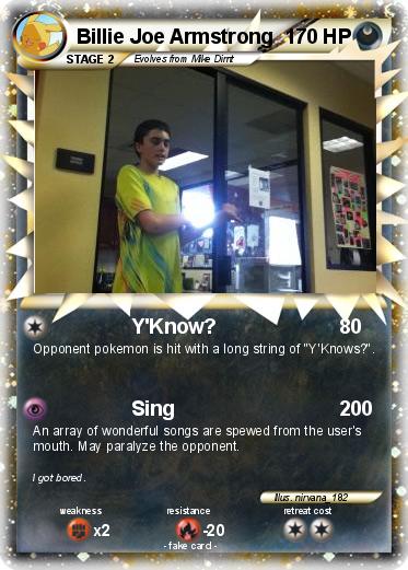 Pokemon Billie Joe Armstrong