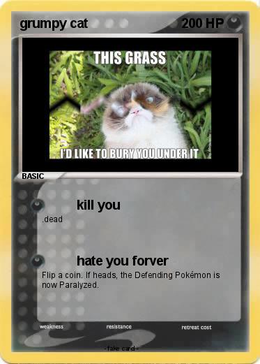Pokemon grumpy cat