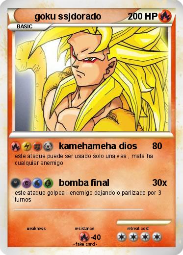 Pokemon goku ssjdorado