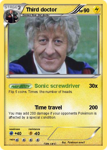 Pokemon Third doctor