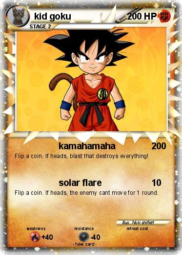 Pokemon kid goku