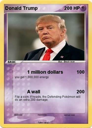 Pokemon Donald Trump