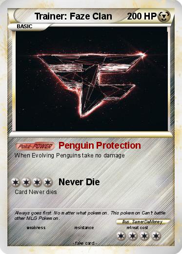 Pokemon Trainer: Faze Clan