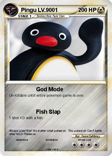 Pokemon Pingu LV.9001
