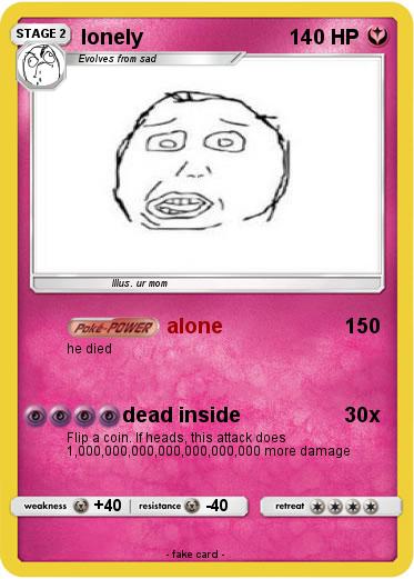 Pokemon lonely