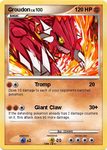 Pokemon Groudon