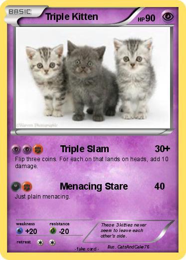 Pokemon Triple Kitten
