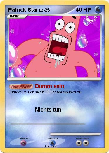 Pokemon Patrick Star