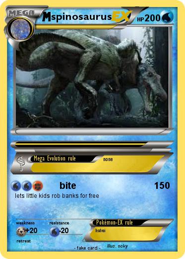 Pokemon spinosaurus