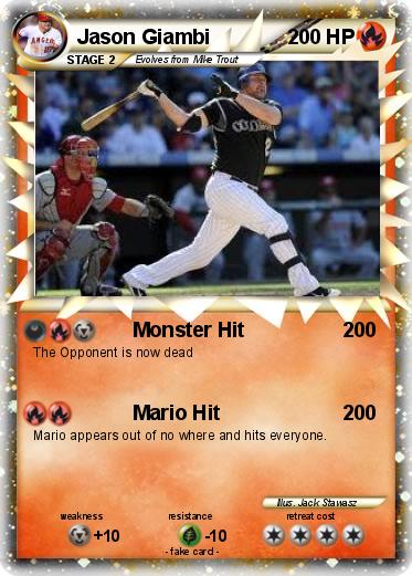 Pokemon Jason Giambi