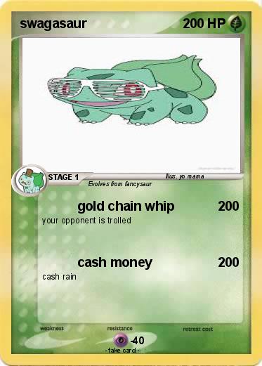Pokemon swagasaur