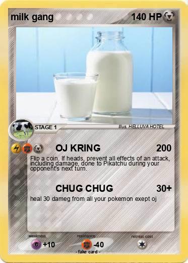 Pokemon milk gang