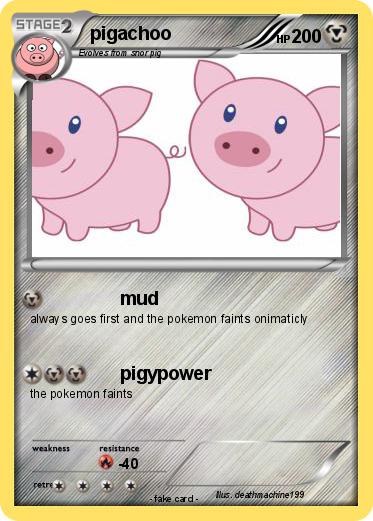 Pokemon pigachoo