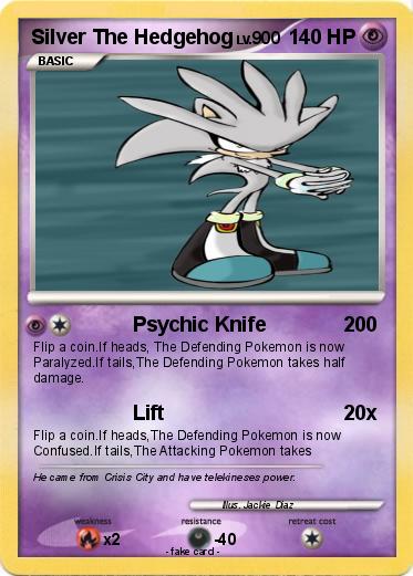 Pokemon Silver The Hedgehog