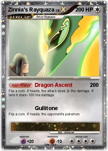 Pokemon Zinnia's Rayquaza