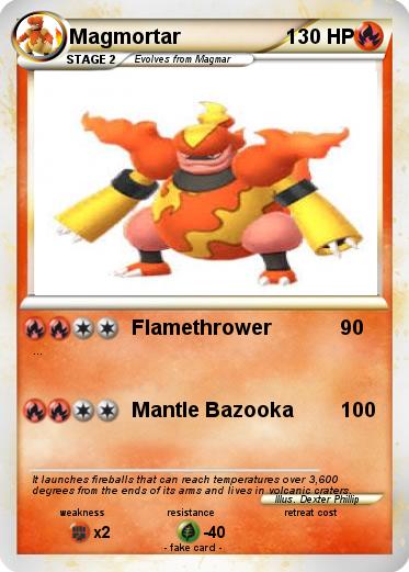 Pokemon Magmortar