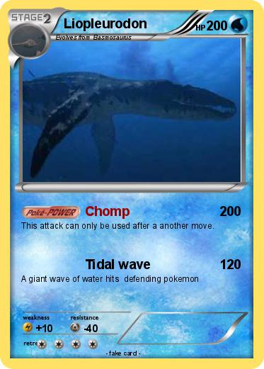 Pokemon Liopleurodon