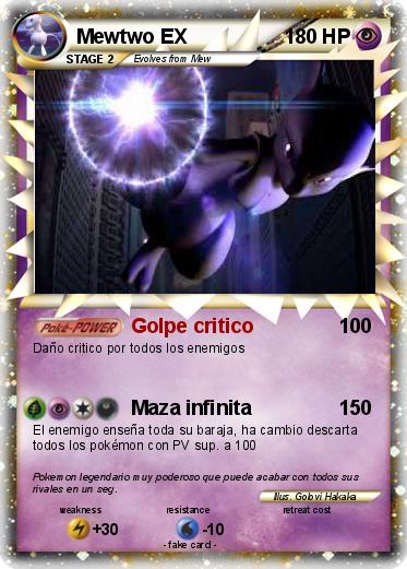 Pokemon Mewtwo EX