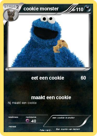 Pokemon cookie monster