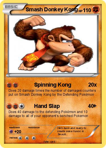 Pokemon Smash Donkey Kong