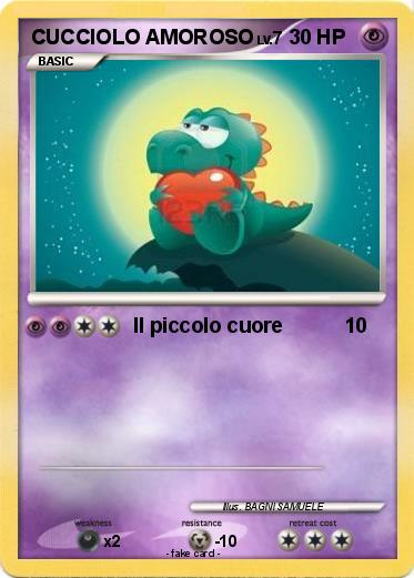 Pokemon CUCCIOLO AMOROSO