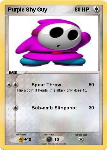 Pokemon Purple Shy Guy