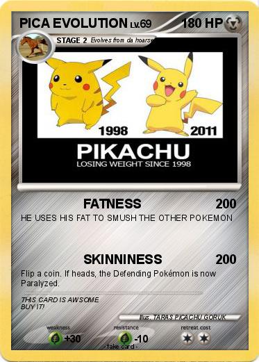 Pokemon PICA EVOLUTION