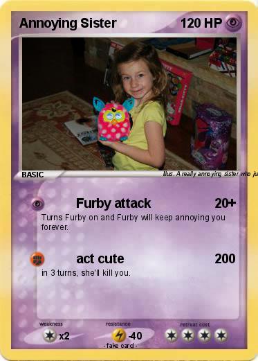 Pokemon Annoying Sister