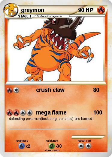Pokemon greymon