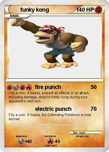 Pokemon funky kong