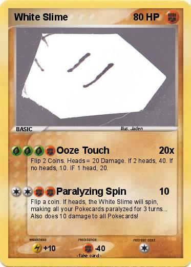 Pokemon White Slime