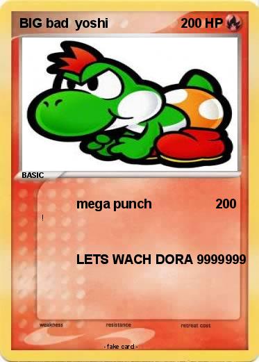 Pokemon BIG bad  yoshi