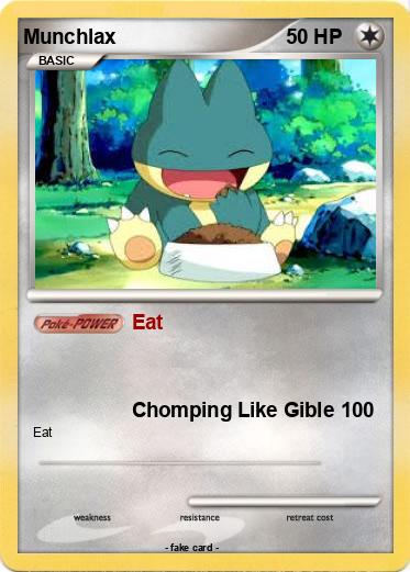 Pokemon Munchlax