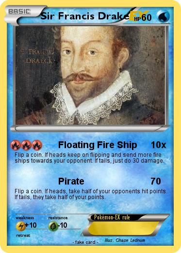 Pokemon Sir Francis Drake