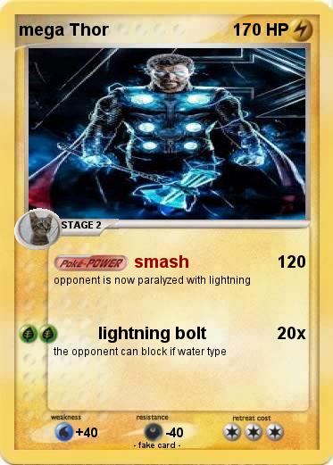 Pokemon mega Thor