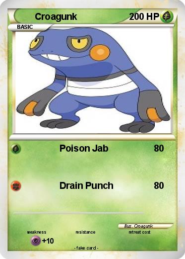 Pokemon Croagunk