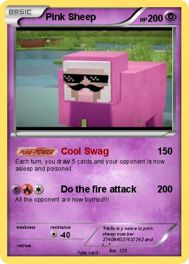 Pokemon Pink Sheep