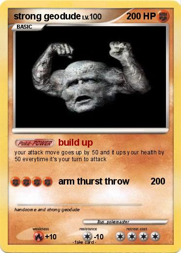 Pokemon strong geodude