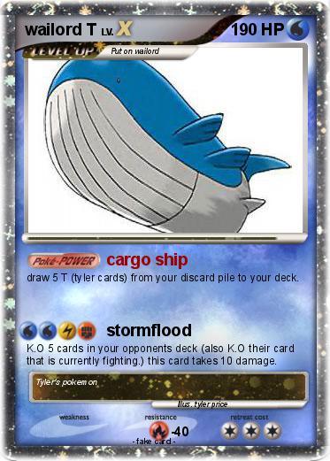 Pokemon wailord T