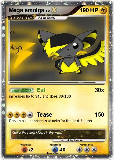 Pokemon Mega emolga
