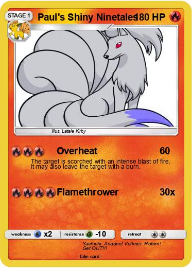 Pokemon Paul's Shiny Ninetales