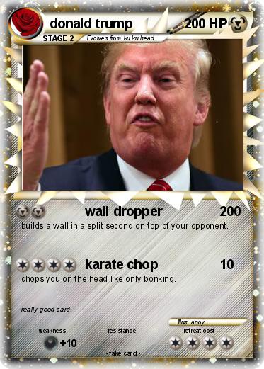 Pokemon donald trump